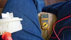 Zmywarka LG D1484BF błąd Drainage Error (0E) z nową i starą pompą.