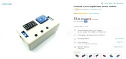 Jaki timer po naciśnięciu przycisku włączy/wyłączy przekaźnik?