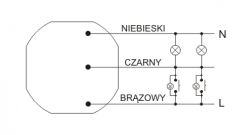 Napięcie w łącznikach schodowych 50V i działa, nie można podłączyć automatu. Napięcie w łącznikach schodowych 50V i działa, nie można podłączyć automatu.
