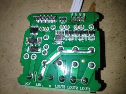 MINI-W1 Module Circuit Board Circuit board of the MINI-W1 WiFi switch module without casing.