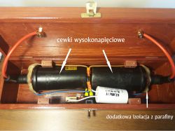 Generator wysokiego napięcia z dwóch cewek zapłonowych Generator wysokiego napięcia z dwóch cewek zapłonowych