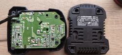Charger Interior and Casing Interior and casing of the JLH201261500G charger.
