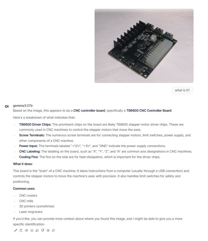CNC TB6600 Controller CNC TB6600 controller on black background