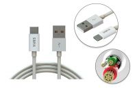 Repair Bitten USB Type-C Cable: Reconnecting Red, Green, White Wires & Grounding, Cat Damage