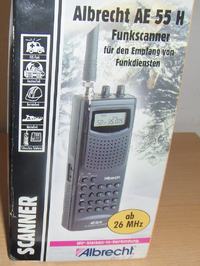 Albrecht AE55H VHF-UHF Radio Scanner Manual EN