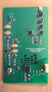 24 bitowa karta pomiarowa ADC - LTC2400+MAX6350 24 bitowa karta pomiarowa ADC - LTC2400+MAX6350