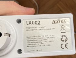 LEXTON LX U02 Programmer Not Cutting Power to 1700W Cooker in AUTO Mode LEXTON LX U02 Programmer Not Cutting Power to 1700W Cooker in AUTO Mode