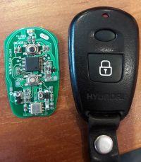 Hyundai Santa Fe - Jeden przycisk w pilocie nie działa. Szukam schematu.