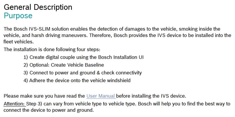 The interior of the Bosch IVS SLIM module, i.e. telemetry and fender detection in Car Sharing vehicl