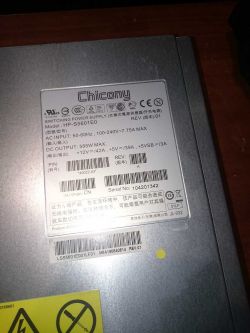 HP-S56601E0 - Schemat zasiliacza, numery pinów wyjściowych
