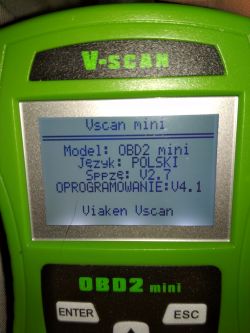 V-scan, tani skaner diagnostyczny OBD2 V-scan, tani skaner diagnostyczny OBD2