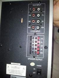 Panasonic sa-ak 20 - Panasonic SA-AK20 podłączenie subwoofera Watson AS5451