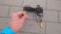 Podłączenie kamery cofania do samochodu - brak obrazu, wyjście mini jack 4 pin