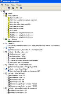 Sterowniki do Toshiba Satellite A300-1EG PSAG4E na Windows XP