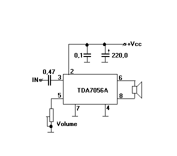 Ila7056b схема усилителя