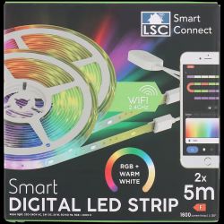 LSC Smart Digital Led Strip (2x5m LED RGBCW)