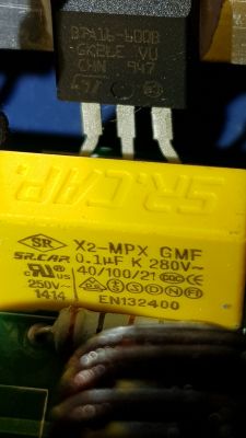 Showtec MKIII nie dimmeruje 1 kanału po przeciążeniu 2000W