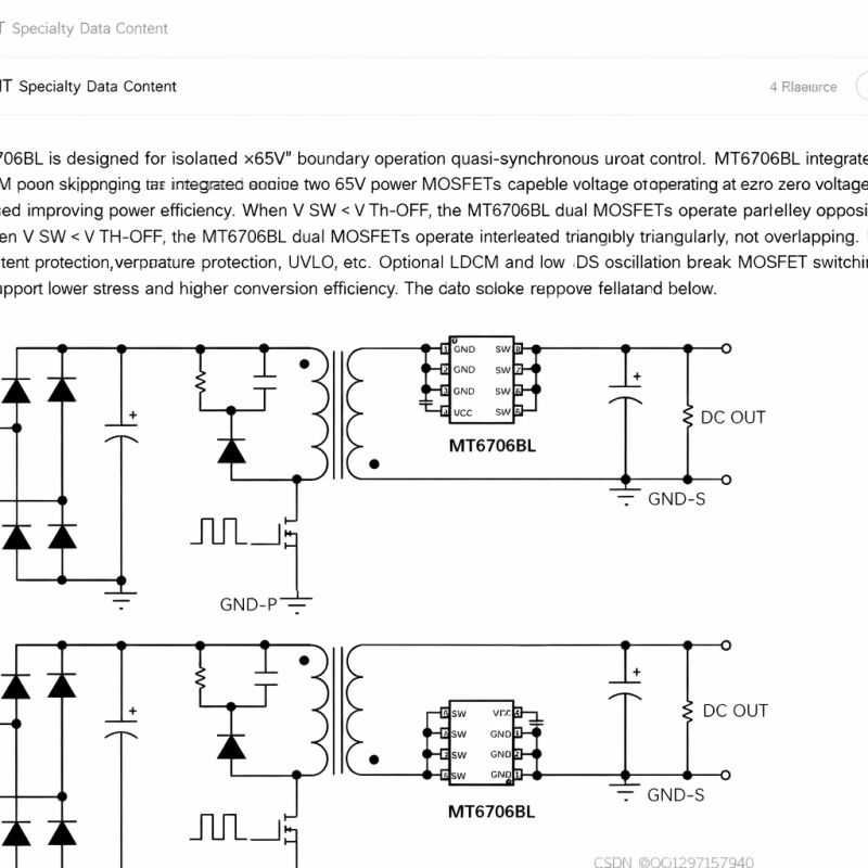 MT6706BL circuit diagram with incorrect OCR-translated English technical text