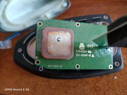 Ford Fusion USA 2015 - Przerobienie anteny dachowej na płetwę rekina.