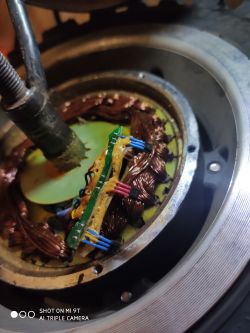 Hulajnoga Hallo Knight 2x2800w - Awaria silnika BLDC