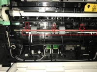 Samsung C460FW - Zacięcie papieru po wymianie fusera Samsung C460FW - Zacięcie papieru po wymianie fusera