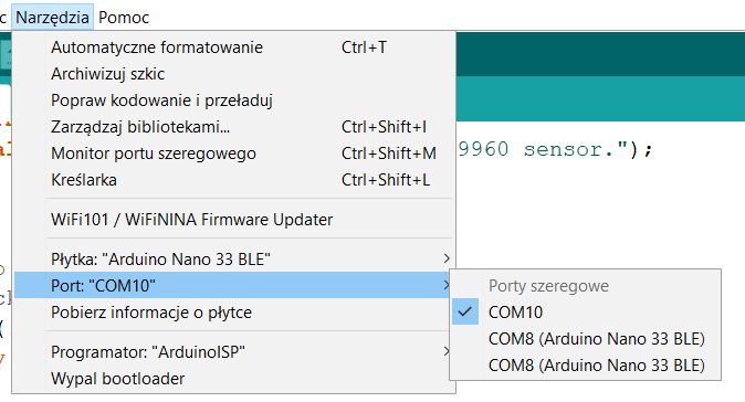 Arduino NANO 33 SENSE, recenzja, uruchomienie, testy Arduino NANO 33 SENSE, recenzja, uruchomienie, testy