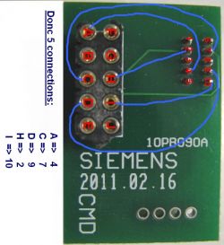 Sklonowanie sterownika SID803A 5WS40615C-T za pomocą BDM100 i MPPS 13.02