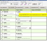 Bascom Atmega32 - Czarne kostki na wyświetlaczu Atmega Bascom