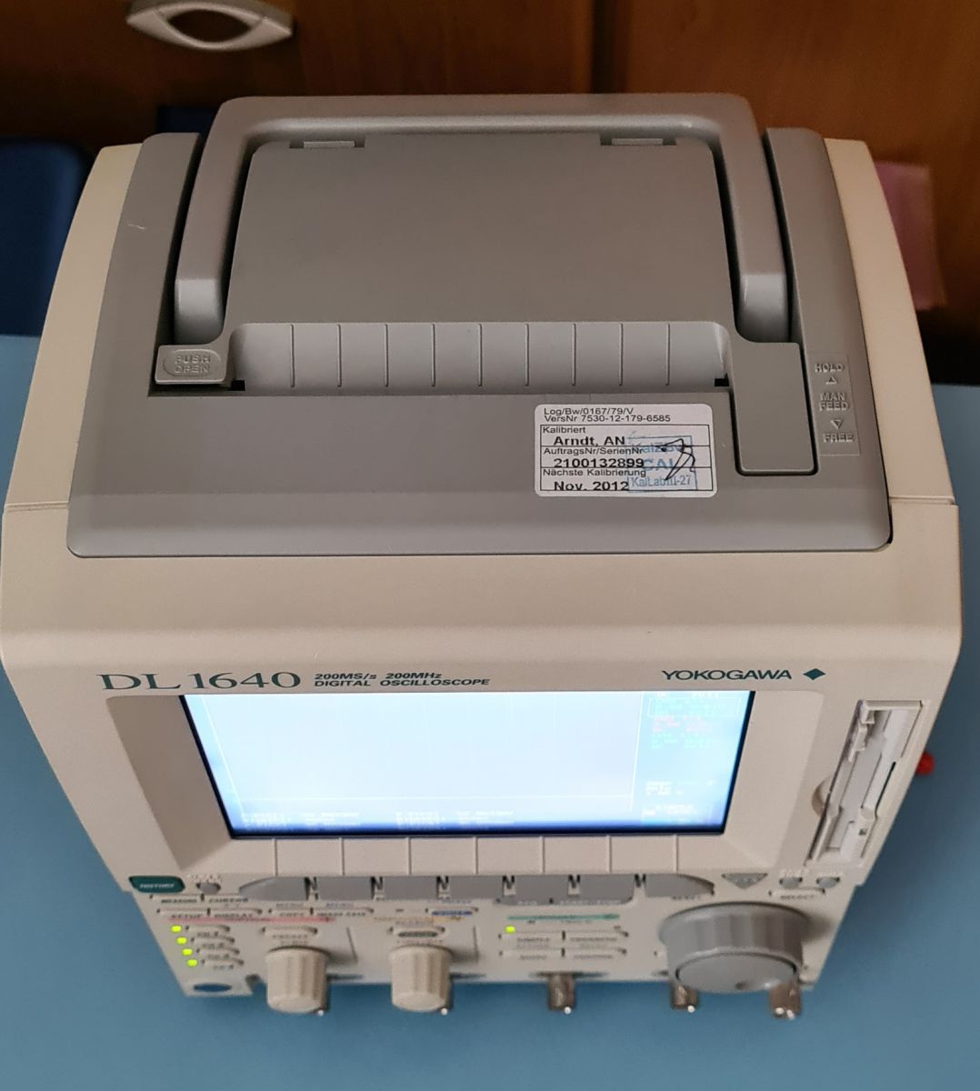 FS: Yokogawa DL1640, Digital Oscilloscope 4x200MHz (real 500MHz) see inside  pict