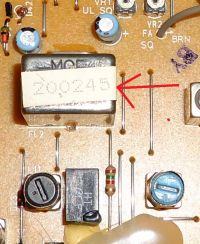 President George - (wymiana filtru,diod,tranzystorów smd)