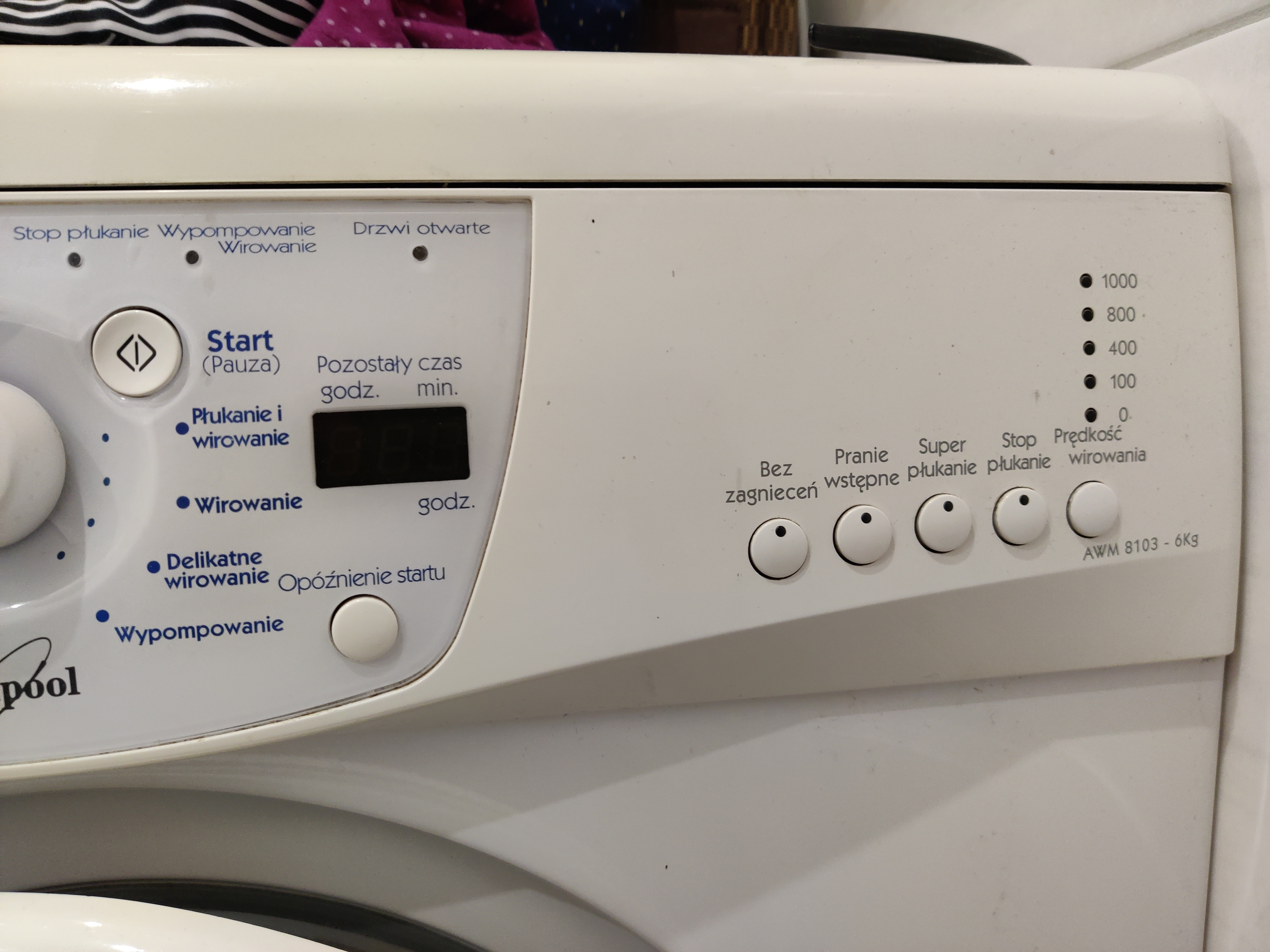 Pièces détachées Lave-linge Whirlpool AWM 6085 857060810597