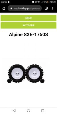 Jak podłączyć głośniki Alpine SXE-1750S w Peugeot 407?