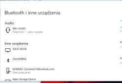Mikrofon w słuchawkach WH-CH500 nie działa - problemy z Bluetooth