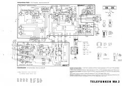 Wzmacniacz Telefunken MA2 - palenie bezpieczników i stopnia końcowego.