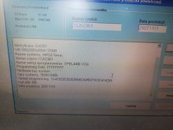 Corsa D 1,2 2007/2008 - Airbag - błąd B1000-39 - Wymień ECU_TEMIC 13 262 361 BB