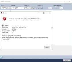 AVRISP mkII nie wykrywany przez USB - jak skonfigurować?