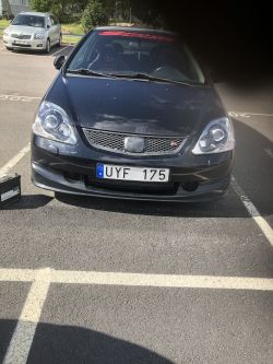 Instalacja lamp H4 w Civic Type R '04 - światła mijania i drogowe razem