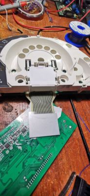 VW Fox - Wymiana taśmy wyświetlacza