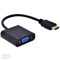 Xbox One do monitora bez HDMI przez adapter VGA2HDMI - brak obrazu, co robić?