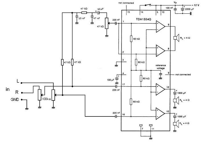 Q на схеме. Tda1554q схема. Схема УНЧ на микросхеме 1554. Tda7297 усилитель Мостовая схема. Tda1554q схема усилителя 2.1.