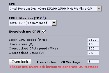 Najniższy możliwy woltaż na danym procku - osiągnięcia!