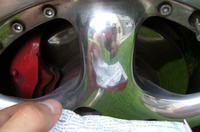 Polerowanie alufelg na "wysoki połysk" porównanie