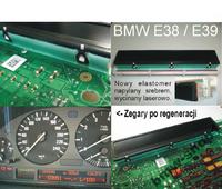 Licznik cyfrowy VW GOLF III wyświetla cyfry z ubytkami