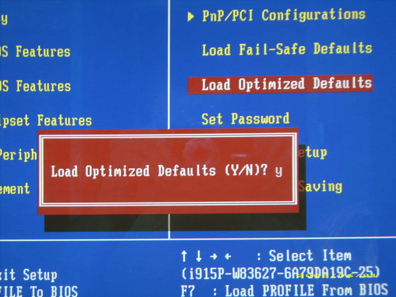 Windows Computer Always Display Load Optimize Default Load Optimal Defaults – Uefi Defaults Have Been Loaded – IXAPNM