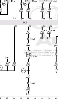 Audi A6 C5 2000r. Swap 2.5 AKN na 1.9 AWX: Jak podłączyć pin klimatronika do N280?