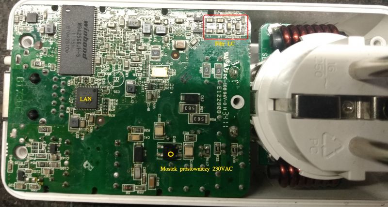 Modem PLC Devolo dLAN 500 AVplus, zaglądamy do środka
