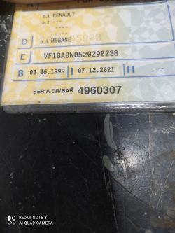 Renault Megane 1 Cupe - uzyskanie kodu do immobilisera