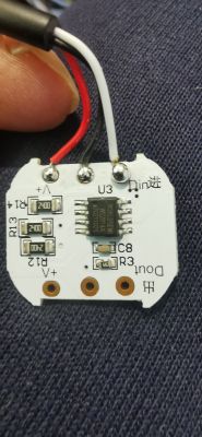 LED Circuit Board with WS2814A Chip Circuit board with WS2814A chip and wires