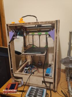 Drukarka 3D DIY - CoreXY ze sklejki Drukarka 3D DIY - CoreXY ze sklejki