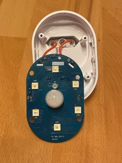 [BK7231N - CBU] Tuya Night Light with WiFi: Pin Configuration, PWM, dInput, ADC, PIR Sensitivity
